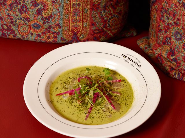 Sir Winston Ceviche daurade matcha