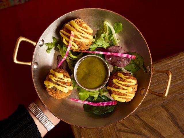 Sir Winston Croquettes dahl pakoda