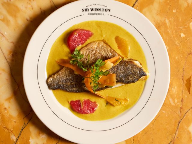 Sir Winston Filet de daurade aux agrumes